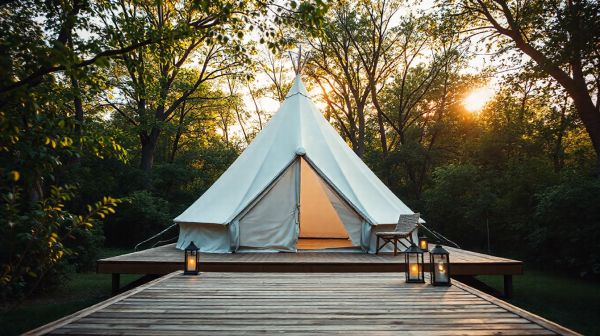 Les avantages d'un camping de luxe : confort et nature